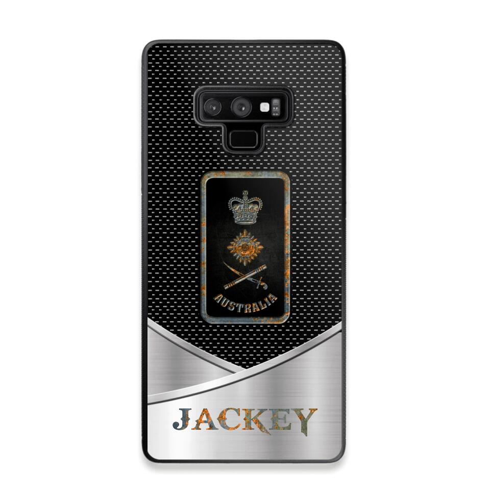 Personalized Australian Veteran/ Solider Phonecase QTDT0208