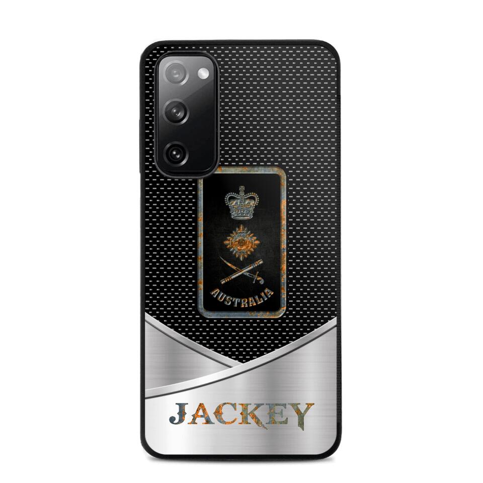 Personalized Australian Veteran/ Solider Phonecase QTDT0208