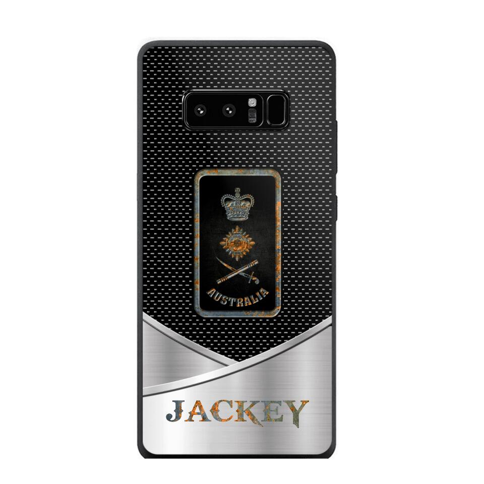 Personalized Australian Veteran/ Solider Phonecase QTDT0208