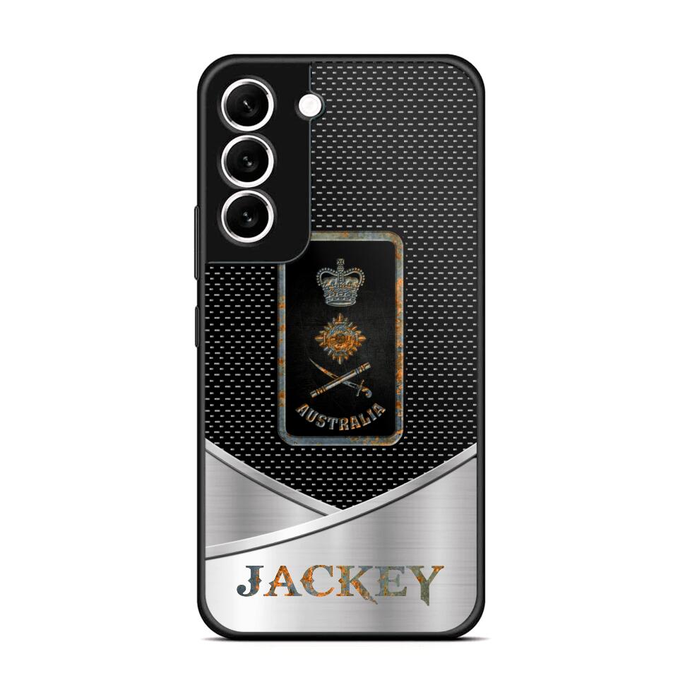 Personalized Australian Veteran/ Solider Phonecase QTDT0208