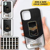 Personalized Australian Veteran/ Solider Phonecase QTDT0208