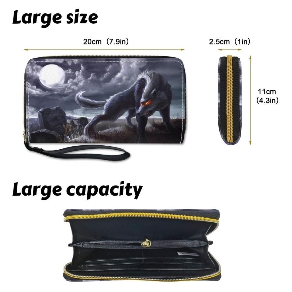 Personalized Dog Mom Custom Name Woman Clutch Purse NQHY0208