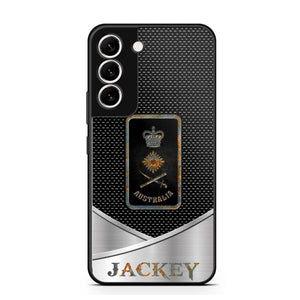 Personalized Australian Veteran/ Solider Phonecase QTDT0208