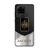 Personalized Canadian Veteran/ Solider Phonecase QTDT0308