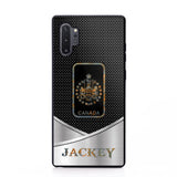 Personalized Canadian Veteran/ Solider Phonecase QTDT0308