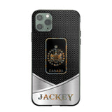 Personalized Canadian Veteran/ Solider Phonecase QTDT0308