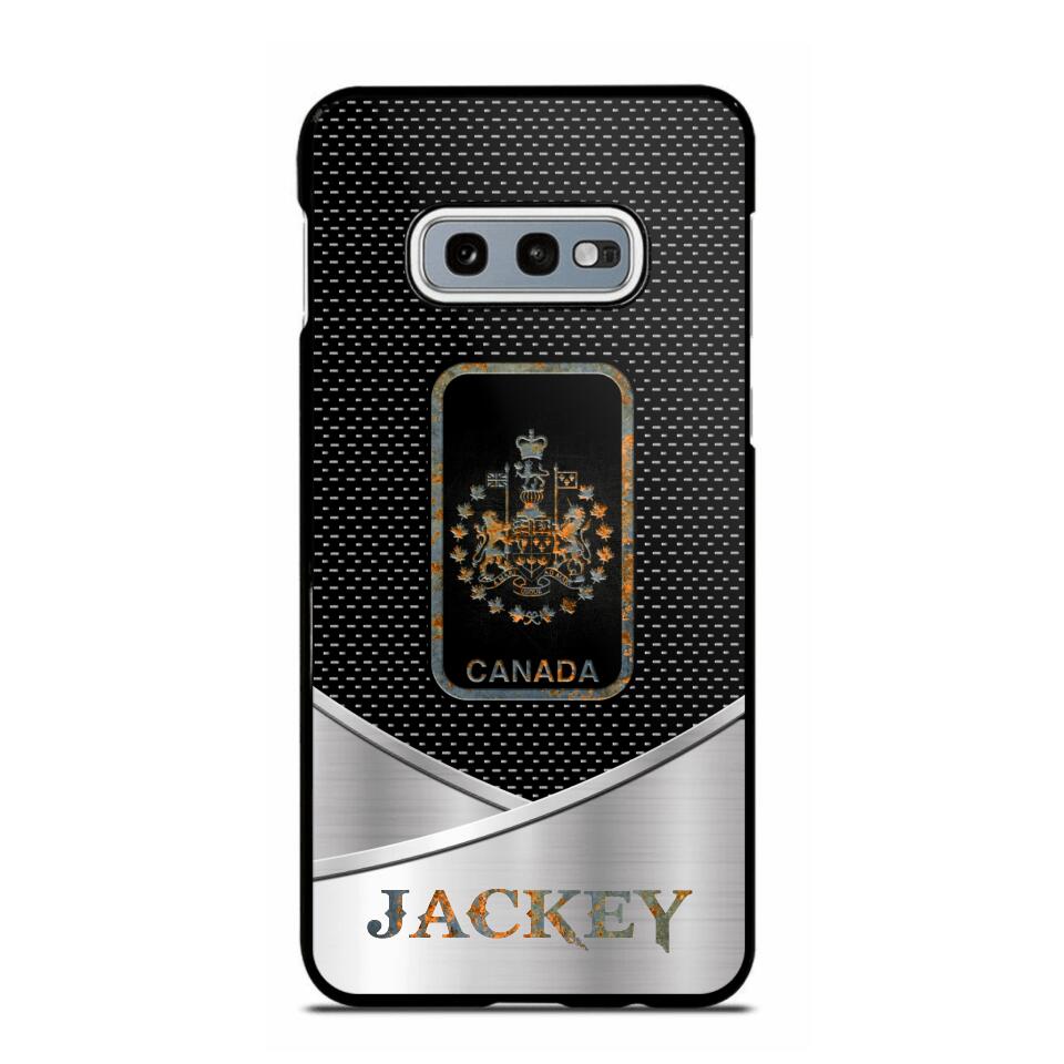 Personalized Canadian Veteran/ Solider Phonecase QTDT0308