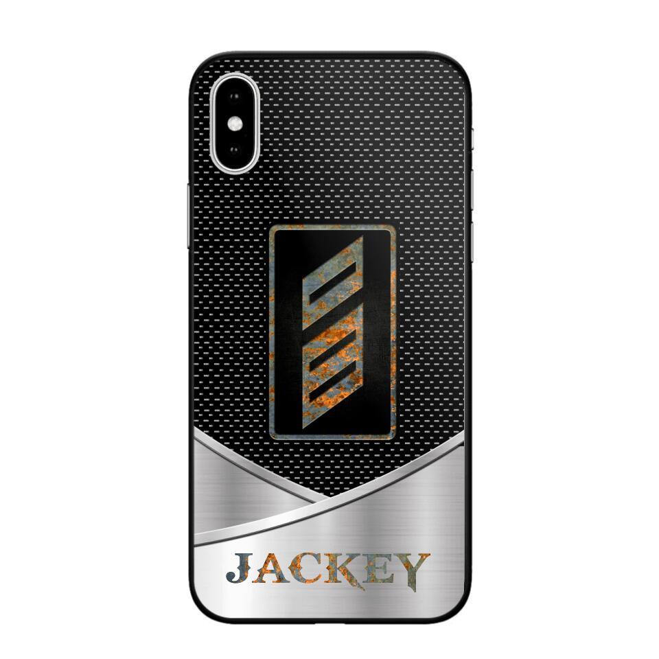 Personalized German Veteran/ Solider Phonecase QTDT0308