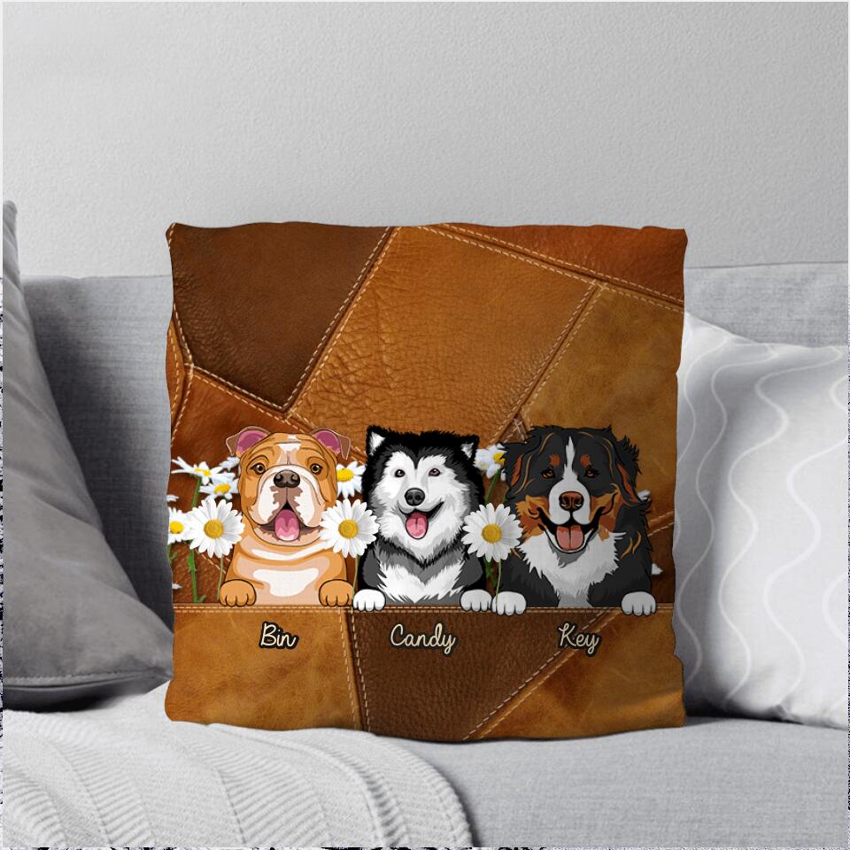 Personalized Daisy Dogs Pillow Printed NQVQ0808