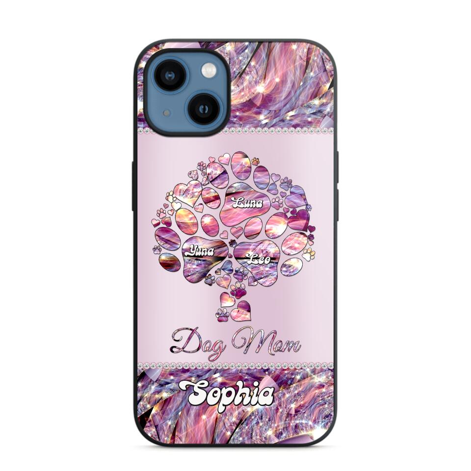Personalized Dog Mom Phone Case Printed NQDT0908