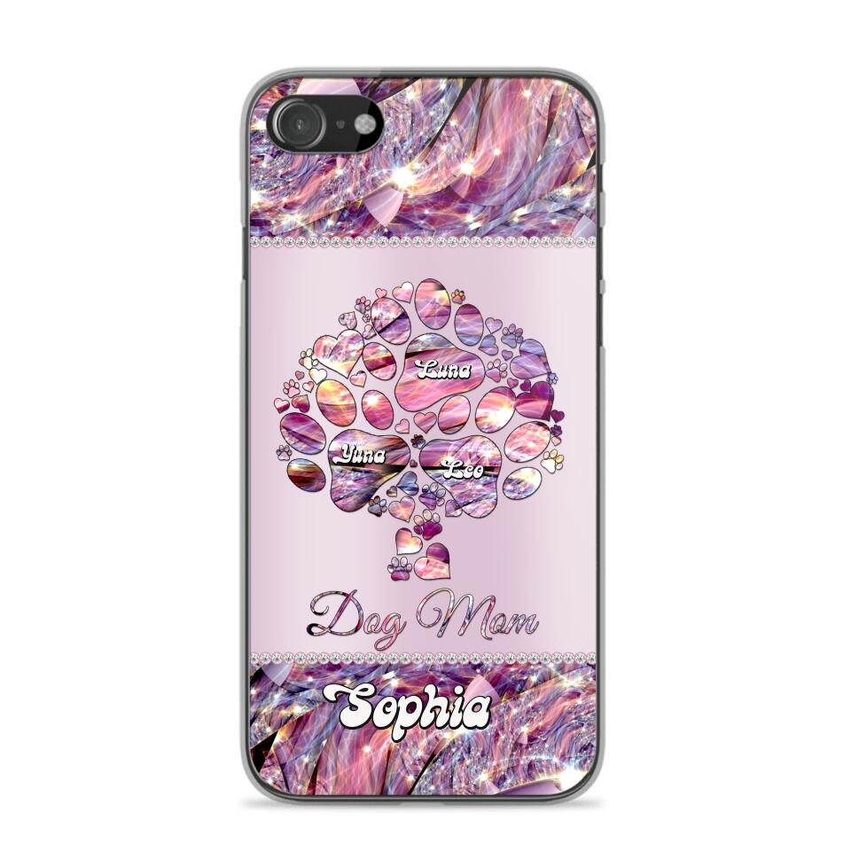 Personalized Dog Mom Phone Case Printed NQDT0908