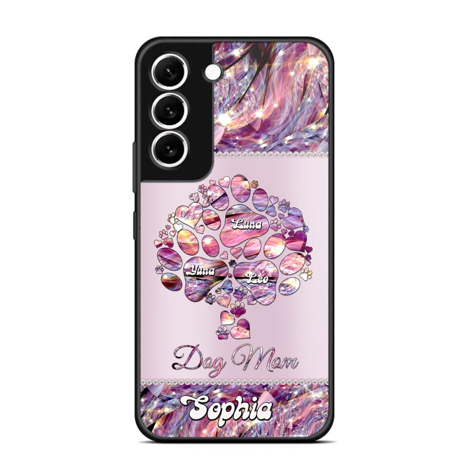 Personalized Dog Mom Phone Case Printed NQDT0908