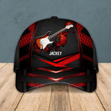 Personalized Guitar Custom Name Cap Printed NQVQ0908