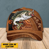 Personalized Fish Custom Name Cap Printed NQVQ0908