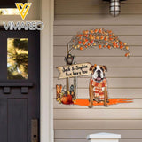 Personalized Bulldog Metal Sign Printed SEP-HQ14