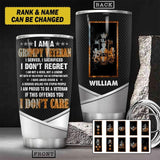 Personalized I Am A Grupmpy Canadian Veteran Tumbler Printed 22AUG-HY08