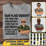 Personalized Swedish Veteran/Soldier Tshirt Printed 22AUG-HY10