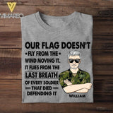 Personalized Swedish Veteran/Soldier Tshirt Printed 22AUG-HY10