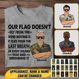 Personalized German Veteran/Soldier Tshirt Printed 22AUG-HY10