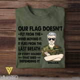 Personalized German Veteran/Soldier Tshirt Printed 22AUG-HY10