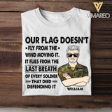 Personalized German Veteran/Soldier Tshirt Printed 22AUG-HY10