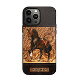 Personalized Horse Lover Phone Case Printed 22AUG-HQ10