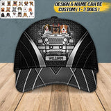 Personalized Dog Custom Name Cap Printed NQVQ1108