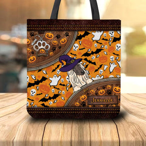 Personalized Halloween Dog Tote Bag Printed NQVQ1208