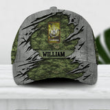 Personalized Canadian Veteran/ Solider Peaked Cap 3D Printed 22AUG-DT13
