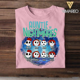 Personalized Auntie Of Nightmares Halloween Tshirt Printed 22AUG-HQ13