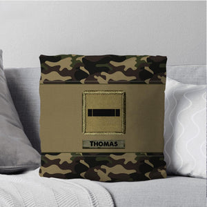 Personalized French Veterans/Soldier Pillow Printed 22AUG-HY17