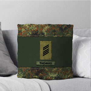 Personalized German Veterans/Soldier Pillow Printed 22AUG-HY17