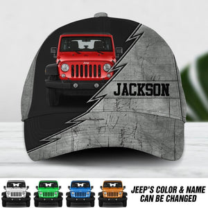 Personalized Jeep Cap Printed NQDT1608