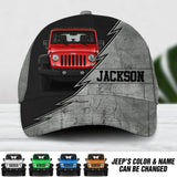 Personalized Jeep Cap Printed NQDT1608