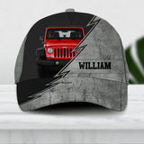 Personalized Jeep Cap Printed NQDT1608