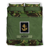 Personalized Veteran/Solider United Kindom Bedding Set Printed DMDT1708