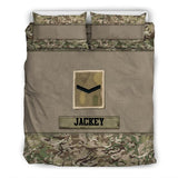 Personalized Veteran/Solider United Kindom Bedding Set Printed DMDT1708