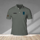 Personalized Belgium Veteran/ Solider Rank Polo Shirts 3D Printed QTVQ1908