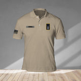 Personalized German Veteran/ Solider Rank Polo Shirts 3D Printed QTVQ1908