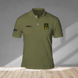 Personalized Netherlands Veteran/ Solider Rank Polo Shirts 3D Printed QTVQ1908