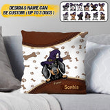 Personalized Halloween Dog Pillow Printed NQVQ1908
