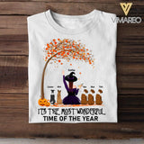 Personalized It 's The Most Wonderful Time Of The Year Fall Dog Tshirt Printed QTVQ2308
