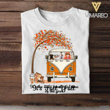 Personalized It's The Most Wonderful Time Of The Year Fall Y'all Dog Hippie Tshirt Printed QTVQ2408