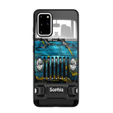 Personalized Jeep Lover Sparkling Phone Case Printed 22AUG-DT23