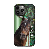 Personalized Horse Lover Sparkling Phone Case Printed 22AUG-HY24