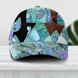 Personalized Heart Mom ( Auntie ) Colorful Sparkling 3D Cap Printed NQDT2508