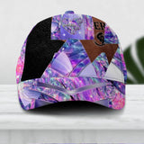 Personalized Dog Mom Colorful Sparkling 3D Cap Printed NQDT2508