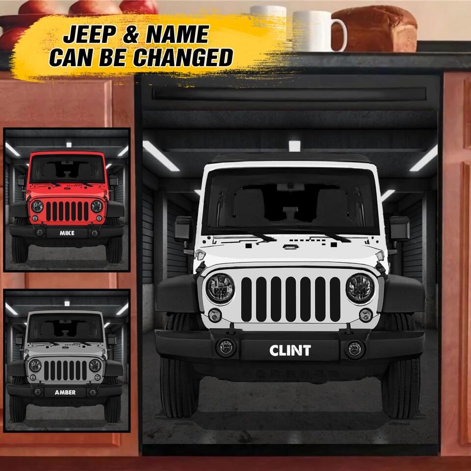 Personalized Jeep Lover Dishwasher 22AUG-HY27
