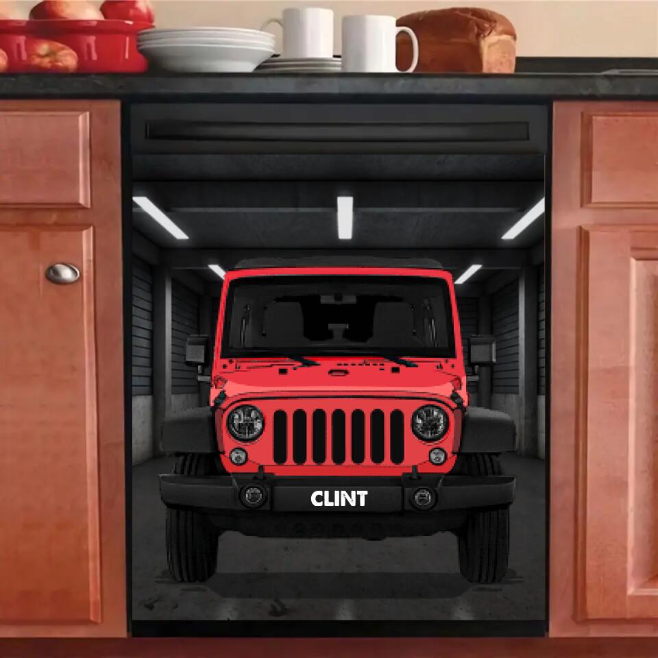 Personalized Jeep Lover Dishwasher 22AUG-HY27