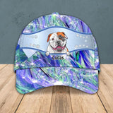 Personalized Dog Colorful Sparkling 3D Cap Printed 22AUG-HY30
